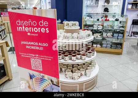 Merida Mexico, zona industriale, centro commerciale Galerias Merida, interni, grandi magazzini Liverpool, affari commerciali, mercanti e Foto Stock