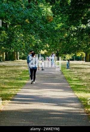 Foto scattate al Walpole Park di Ealing West London. Foto Stock