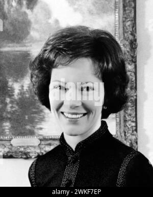 Rosalynn Carter. Ritratto della First Lady degli Stati Uniti come moglie del presidente Jimmy Carter, Eleanor Rosalynn Carter (1927-2023) nel 1977 Foto Stock