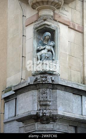Opere d'arte di nostra Signora della Pietà a Lussemburgo Foto Stock