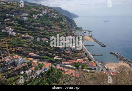 Calheta, il Museo di Madeira Mudas, vedute circostanti Foto Stock