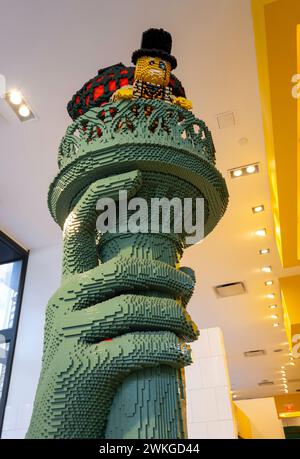 Il negozio LEGO nel Flatiron District, New York City, USA 2024 Foto Stock