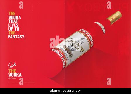 Rivista vintage "Playboy" settembre 2015 Advert, USA Foto Stock