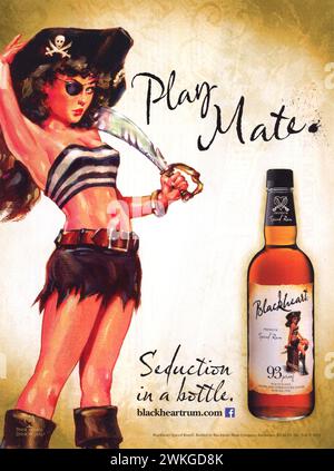 Rivista vintage "Playboy" settembre 2015 Advert, USA Foto Stock