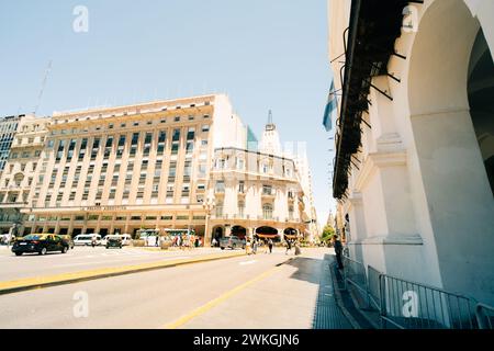 Buenos Aires, Argentina - 4 dicembre 2023 Cattedrale metropolitana di Buenos Aires. Foto di alta qualità Foto Stock