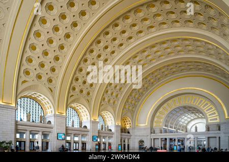 UNION STATION (1907-1908) WASHINGTON DC USA Foto Stock