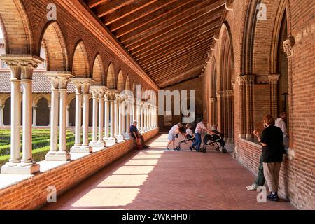 Couvent des Jacobins, Tolosa, Haute-Garonne, Occitanie, Francia, Europa. Foto Stock