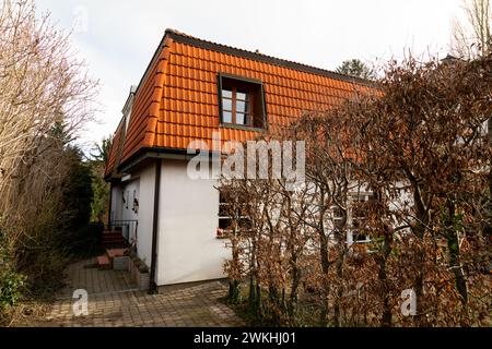 Suburban town house in Grinzing (XIX ) distretto di Vienna, Austria, l'Europa. Foto Stock