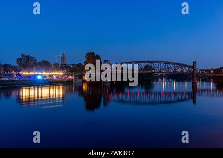 Bilder aus der Landeshauptstadt Magdeburg Foto Stock