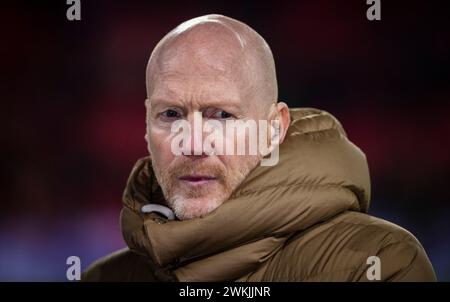 Eindhoven, Paesi Bassi. 20 febbraio 2024. Matthias Sammer PSV Eindhoven - Borussia Dortmund 20.02.2024 Copyright (nur für journalistische Zwecke) di Foto Stock