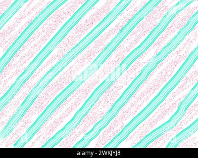 Strisce colorate su sfondo bianco sfondo astratto . Illustrazione di alta qualità Foto Stock