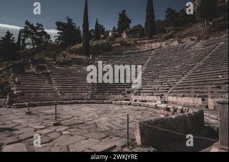 Echi senza tempo: Le antiche rovine mistiche di Pompei Foto Stock