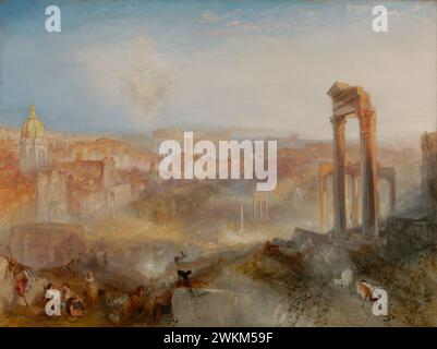 Roma moderna - campo Vaccino 1839 Joseph Mallord William Turner (GB) Foto Stock