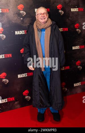 Londra, 21 febbraio 2024, Hadestown Opening Night, arrivo su Red carpet al Lyric Theatre, Lou Morris/Alamy Live News Foto Stock