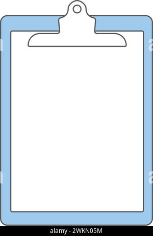 Icona degli appunti aziendali Vector Illustrazione Vettoriale