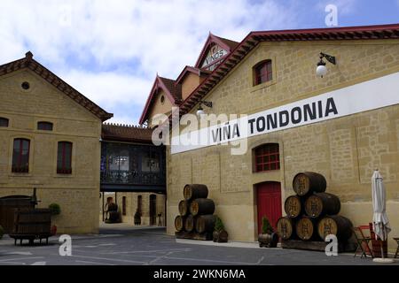 Vina Tondonia, a Haro, la Rioja, Spagna Foto Stock