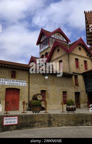 Vina Tondonia, a Haro, la Rioja, Spagna Foto Stock