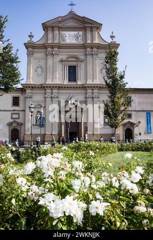 Il Museo d'Arte di San Marco, anch'esso un patto e una chiesa, è meno affollato rispetto alla maggior parte dei musei di Firenze, ma ospita importanti opere del monaco domenicano FRa' Angelic Foto Stock