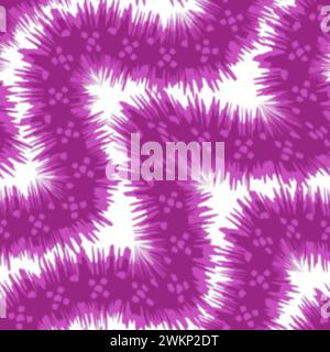 disegno a mano decorato multicolore ornamentale tracciato su tutto lo sfondo base motivo a ripetizione trama geometrica bordo etnico tribale Illustrazione Vettoriale