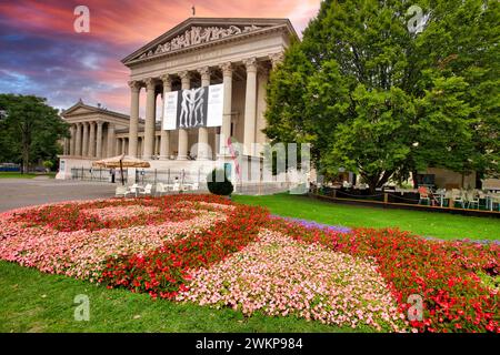 Museo ungherese delle Belle Arti, Budapest, Ungheria, Europa Foto Stock