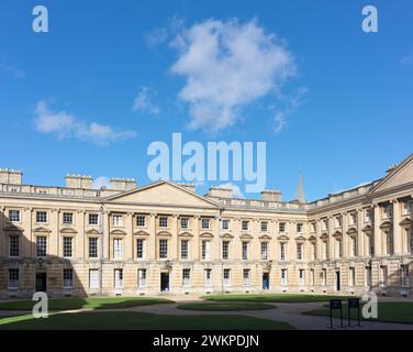 Sistemazione a Peckwater Quadrangle al Christ Church College, Università di Oxford, Inghilterra. Foto Stock