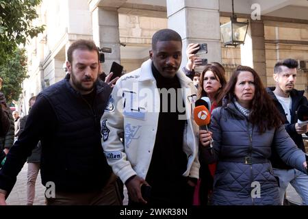 Siviglia, 02/06/2024. William Carvalho testimonia in tribunale. Foto: Manuel Gómez. Archsev. Crediti: Album / Archivo ABC / Manuel Gómez Foto Stock