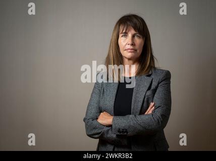 Madrid, 23/11/2023. Intervista a Einat Wilf, politico israeliano. Foto: Ignacio Gil. Arcicc. Crediti: Album / Archivo ABC / Ignacio Gil Foto Stock