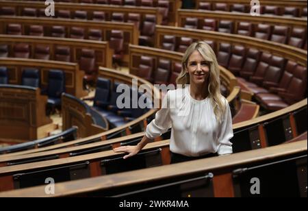 Madrid, 12/07/2023. Intervista con il vice e vice portavoce del PP al Congresso dei deputati, Cayetana Álvarez de Toledo. Foto: Jaime García. ARCHDC. Crediti: Album / Archivo ABC / Jaime García Foto Stock