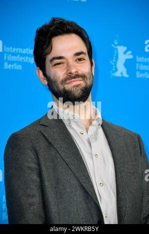 Michael Parets beim Photocall zum Kinofilm "Spaceman" auf der Berlinale 2024 / 74. Internationale Filmfestspiele Berlin im Hotel Grand Hyatt. Berlino, 21.02.2024 Foto Stock