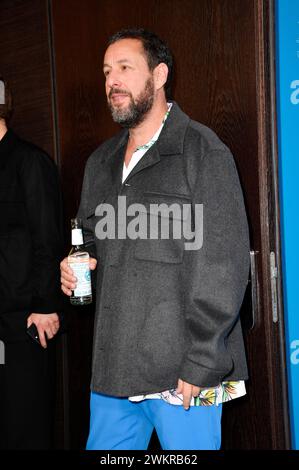 Adam Sandler beim Photocall zum Kinofilm "Spaceman" auf der Berlinale 2024 / 74. Internationale Filmfestspiele Berlin im Hotel Grand Hyatt. Berlino, 21.02.2024 Foto Stock