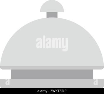 Immagine vettoriale icona della campana da tavolo. Illustrazione Vettoriale