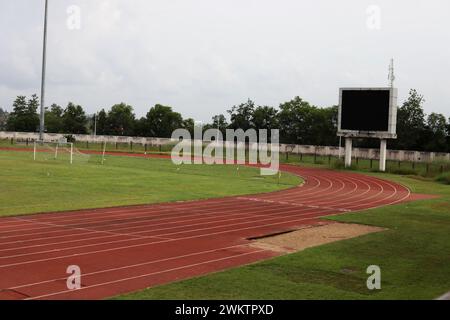 Vista generale dello stadio Bo di Bo, Sierra Leone, Africa. Foto Stock