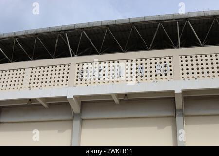 Vista generale dello stadio Bo di Bo, Sierra Leone, Africa. Foto Stock