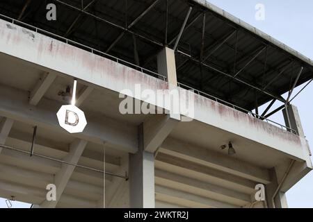 Vista generale dello stadio Bo di Bo, Sierra Leone, Africa. Foto Stock