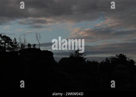 Nationalpark Sächsische Schweiz Foto Stock