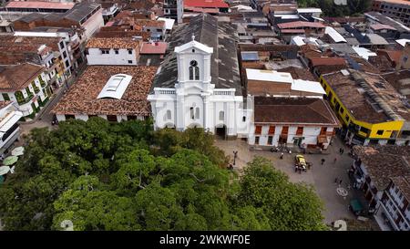 Cocorna, Antioquia - Colombia. 28 gennaio 2024. Comune a est del dipartimento, a una distanza di 73 chilometri dalla città di Medellin Foto Stock