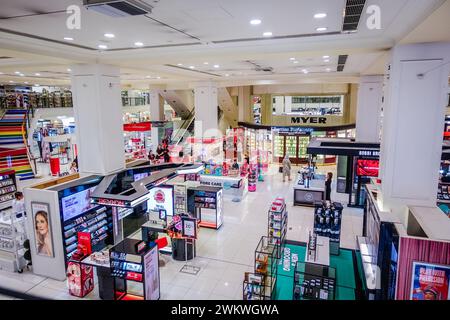 Interno dei grandi magazzini Myer a Sydney, Australia. Foto Stock