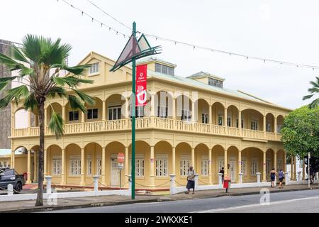 Colonial FINTEL Mercury House, Victoria Parade, Suva, viti Levu, Repubblica delle Figi Foto Stock