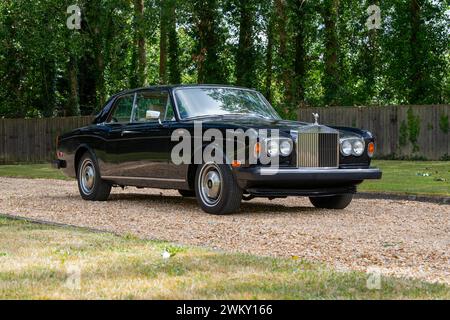 Rolls Royce Corniche coupé, tipica vettura britannica di lusso Foto Stock