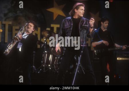 3824268 A-ha; (add.info.: pop band norvegese a-ah (1991) / il gruppo pop norvegese a-ha (1991)); © Marcello Mencarini. Tutti i diritti riservati 2024. Foto Stock
