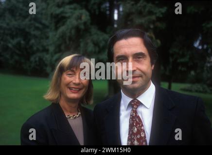 3829731 Riccardo Muti; (add.info.: Direttore musicale Riccardo Muti e sua moglie Cristina Mazzavillani Muti (1996) / il direttore d'orchestra Riccardo Muti con la moglie Cristina Mazzavillani Muti (1996)); © Marcello Mencarini. Tutti i diritti riservati 2024. Foto Stock