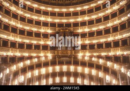 3829802 Teatro San Carlo di Napoli; (add.info.: Teatro San Carlo di Napoli / Teatro San Carlo di Napoli); © Marcello Mencarini. Tutti i diritti riservati 2024. Foto Stock