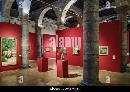 Palazzo Almudi o Posito de Trigo del XVII secolo per l'Archivio Municipale e il Centro d'Arte nella capitale della regione di Murcia, Spagna, Europa Foto Stock