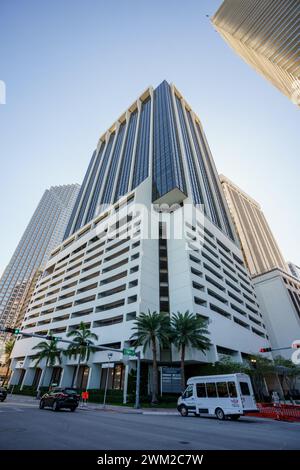 Miami, FL, Stati Uniti - 21 febbraio 2024: Foto stock One Biscayne Tower Downtown Miami circa 2024 Foto Stock