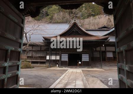 Kongobu-ji, il tempio principale di Koyasan, Monte Koya, Wakayama, Giappone Foto Stock