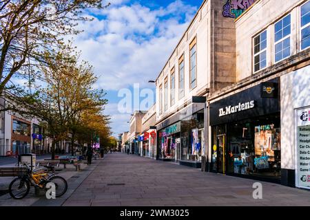 Sopra Bar Street, Southampton, Hampshire, Inghilterra, Regno Unito, Regno Unito, Europa Foto Stock