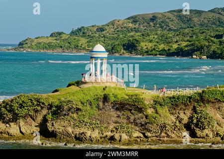 REPUBBLICA DOMINICANA - 1 gennaio 2024: La Repubblica Dominicana occupa metà dell'isola di Hispaniola con Haiti. È diventato uno dei più populisti Foto Stock