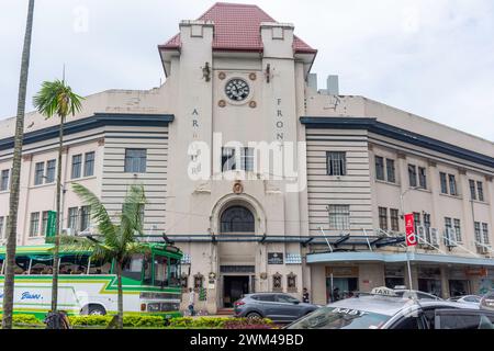 Edificio fronte Porto, Usher Street, Suva, viti Levu, Repubblica delle Figi Foto Stock