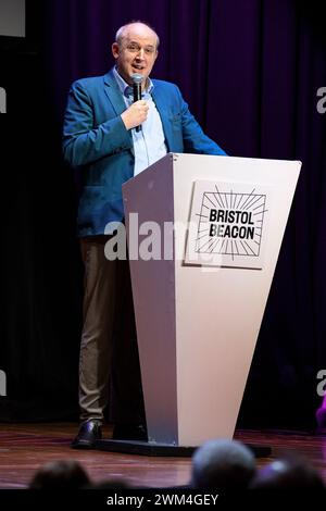 20° anno del Bristol Slapstick Comedy Festival, 31 eventi con una serie di leggende comiche. Si tiene in vari eventi in tutta la città, tra cui il Bristol Old Vic e il Bristol Beacon, recentemente ristrutturato. Foto Stock