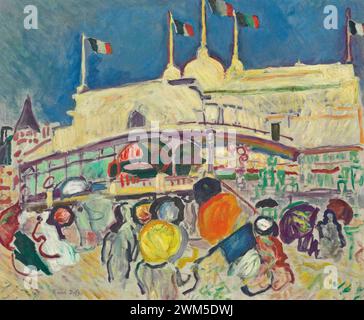 Le Casino. Pittura ad olio del pittore francese Raoul Dufy circa 1906 Foto Stock